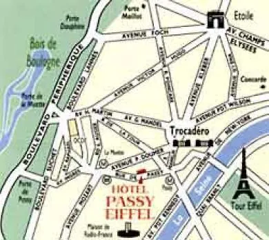 Passy Eiffel 3* Paris